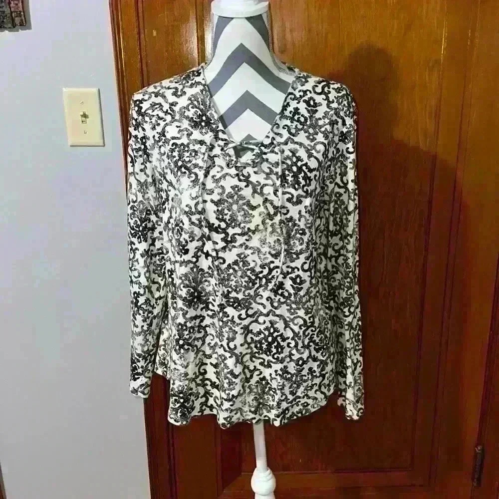Ruff Hewn long sleeve shirt sz large.